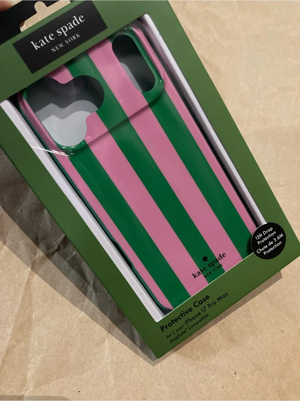 Kate Spade iPhone 17 Pro Max protective Case